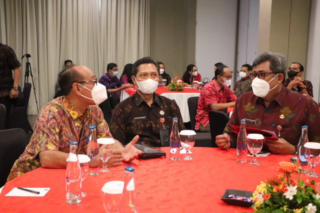 Pertemuan Evaluasi Penyusunan Regulasi Daerah Kabupaten Badung